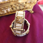Dualtone silveralike bangles (price for 1 bangle)