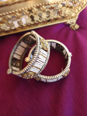 Dualtone silveralike bangles (price for 1 bangle)