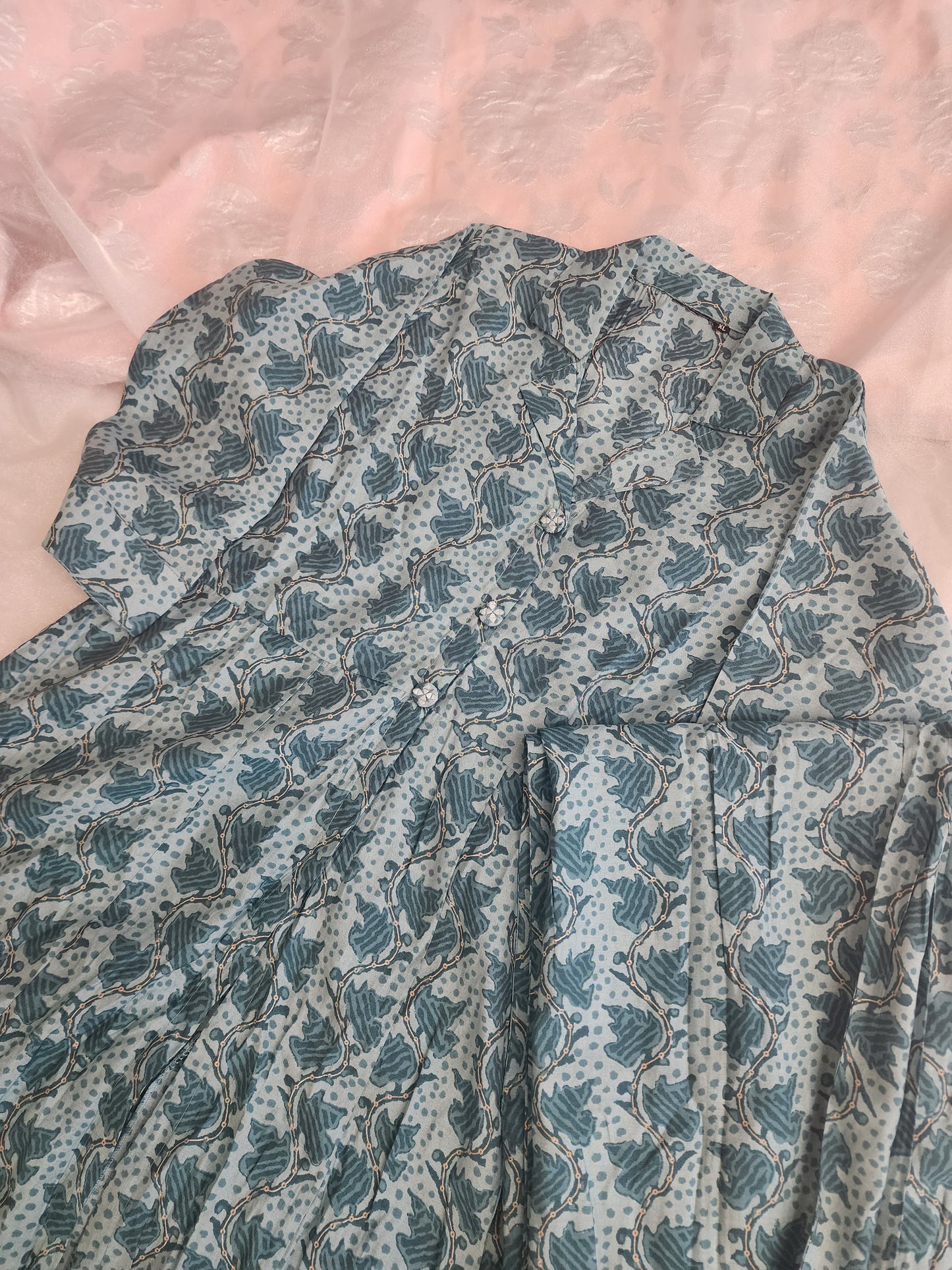 Muslin co-ord set dress