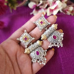 Anthara dualtone earrings