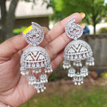 Kiranmayi jhumka CZ earrings