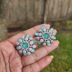 Charlette cz stud  earrings