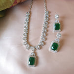 Deepika diamond replica necklace set