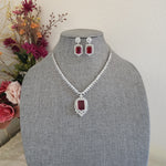 Deepika diamond replica necklace set
