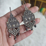 Aditya hook silver alike earrings
