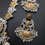 Aarna dualtone handmade necklace set
