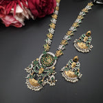 Aarna dualtone handmade necklace set