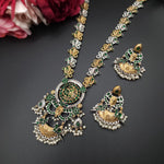Aarna dualtone handmade necklace set