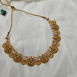 Bhani goldplated statement choker necklace set