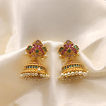 Bramara jhumka earrings