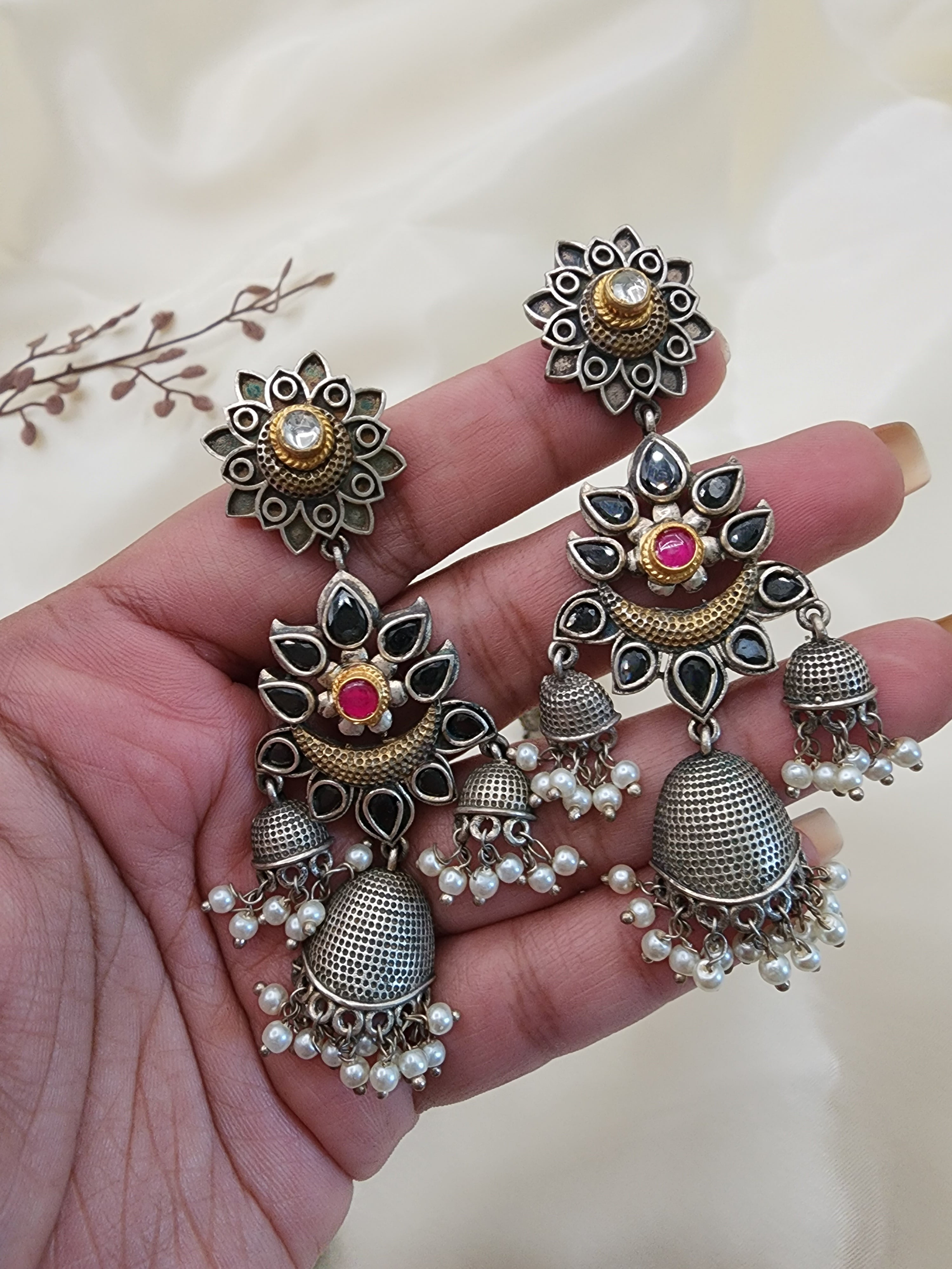 Angara Fusion earrings