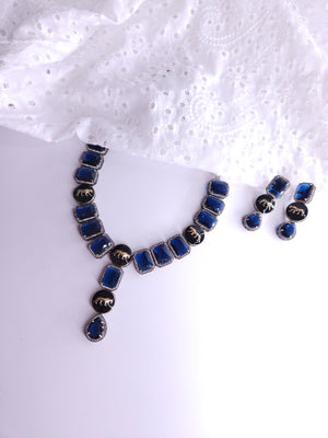 Laya sabyasachi inspired contemporary necklace set