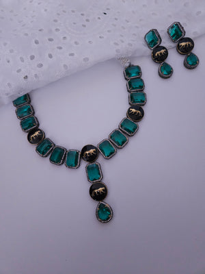 Laya sabyasachi inspired contemporary necklace set