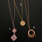 Brand inspired necklace