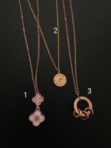 Brand inspired necklace
