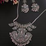 Achyutha Kemp hasli necklace set