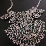 Achyutha Kemp hasli necklace set