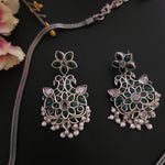 Achyutha Kemp hasli necklace set