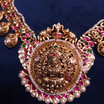 Nakshi goldplated necklace set