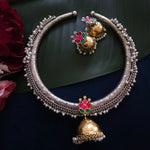 Achyutha fusion necklace set