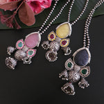 Aanshi fusion pendant necklace set