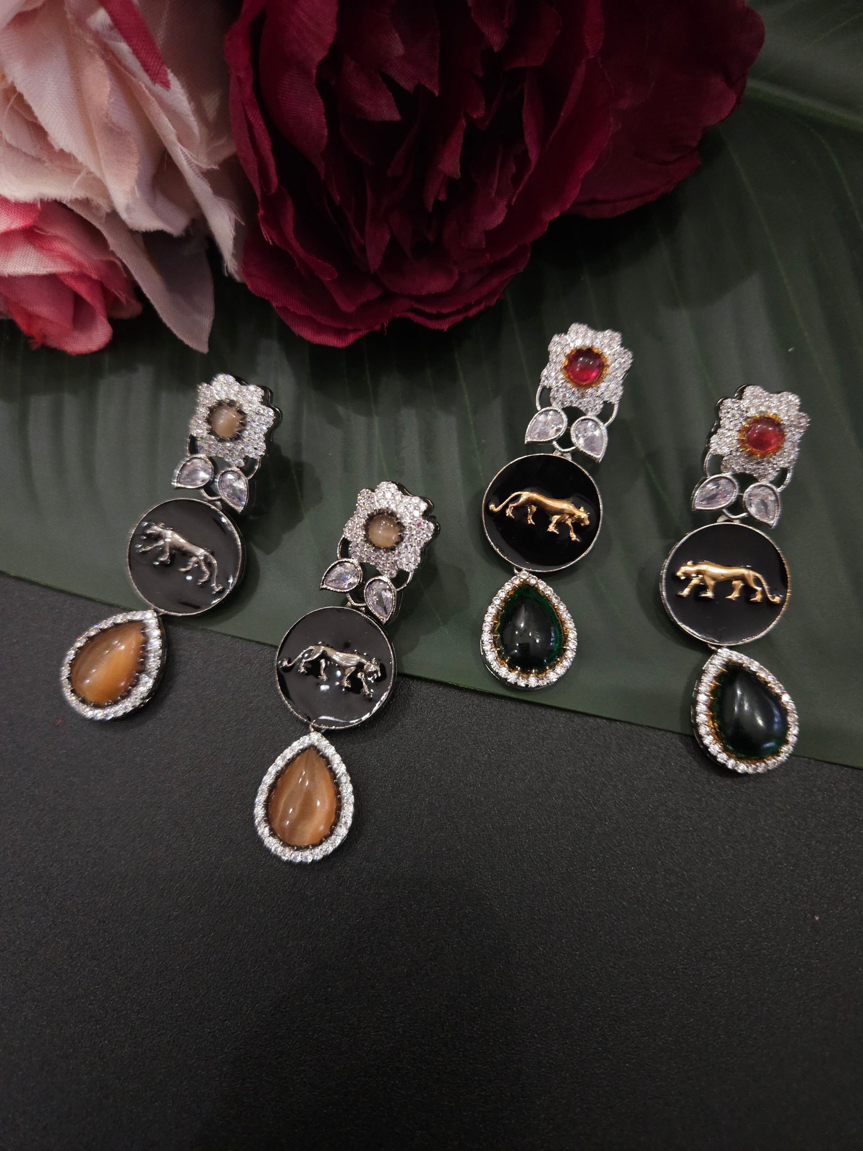 Hasika sabyasachi inspired contemporary earrings