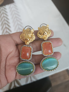 Hasika sabyasachi inspired contemporary earrings