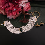 Aanshi kundan choker necklace