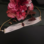 Aanshi kundan choker necklace