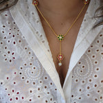 Aarvi jadau kundan necklace set