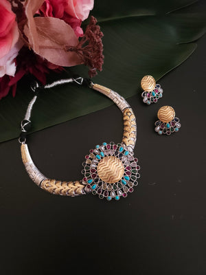Achyutha hasli necklace set