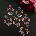 Aastha dualtone chandbali earrings