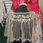Sequin cape