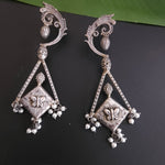 Aarthi silver alike earrings collection