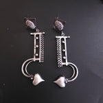 Aarthi silver alike earrings collection