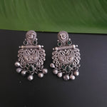 Aarthi silver alike earrings collection