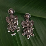 Aarthi silver alike earrings collection