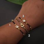 Kundan adjustable bracelet/bangles