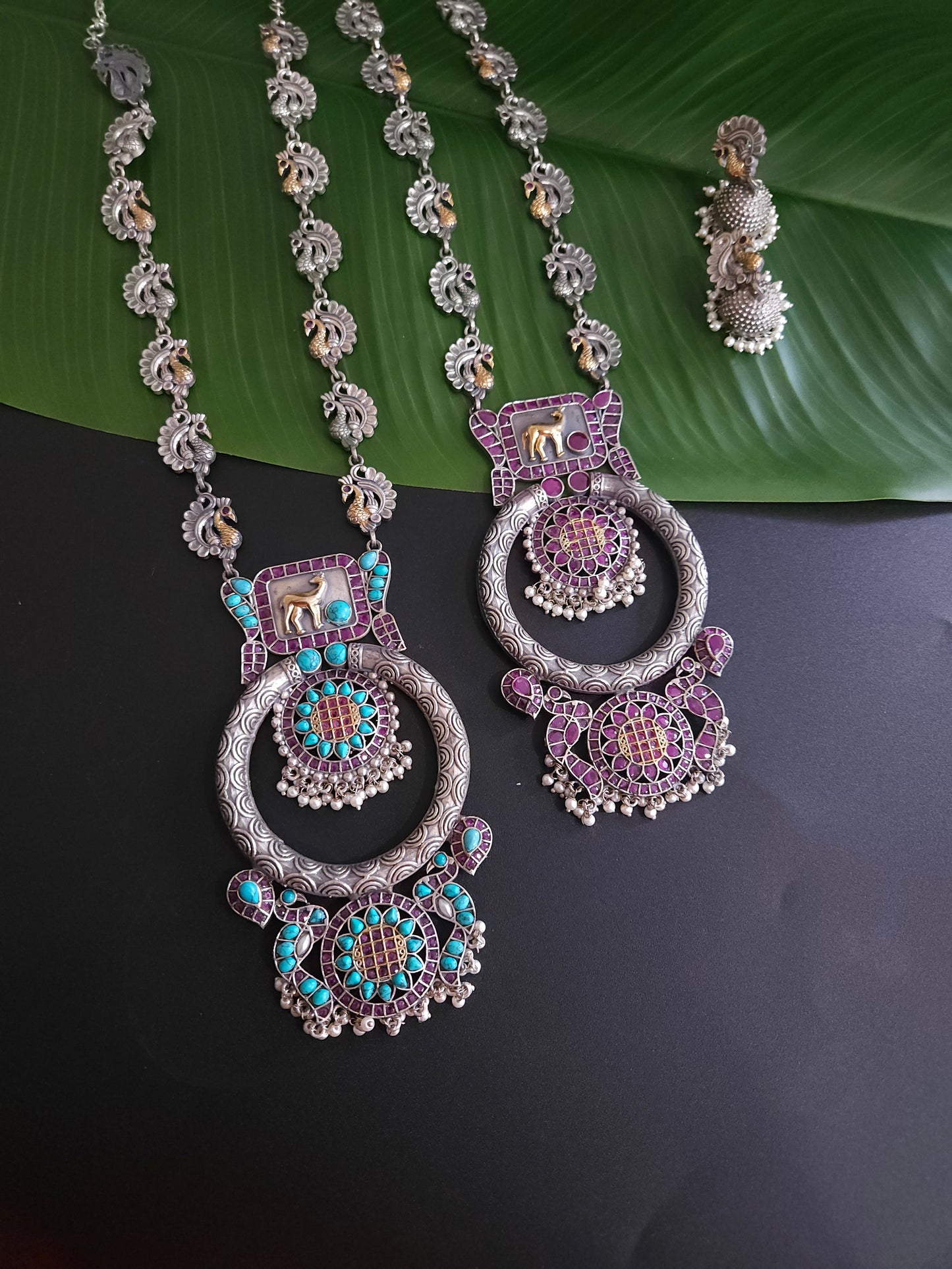 Alicia fusion dualtone necklace set