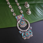 Alicia fusion dualtone necklace set