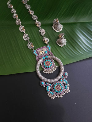 Alicia fusion dualtone necklace set