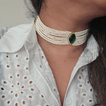 Aanshi kundan choker necklace
