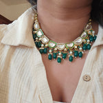 Reena kundan choker necklace set