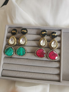 Hasika sabyasachi inspired contemporary earrings