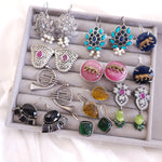 Stud contemparary earrings collection