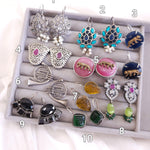 Stud contemparary earrings collection