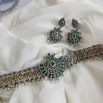 Achyutha Kemp choker necklace set