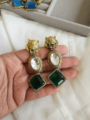 Hasika sabyasachi inspired contemporary earrings