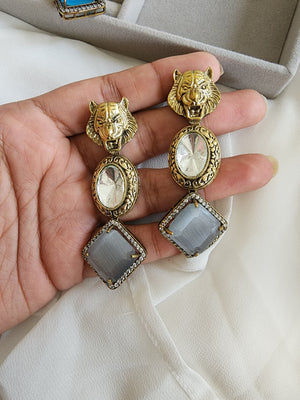 Hasika sabyasachi inspired contemporary earrings