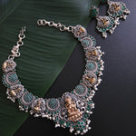 Alicia dualtone necklace set